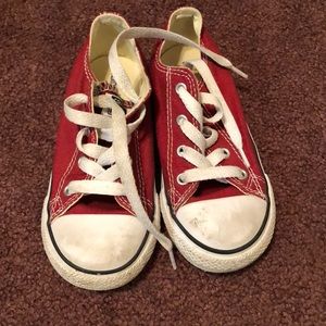 Kids size 10 used converse